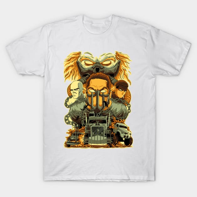 Mad Max Fury Road T-Shirt by bpkardijan